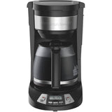 Programmable Drip Coffee Maker (46290C) - Stainless Steel & Black, 12 Cup