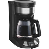 Programmable Drip Coffee Maker (46290C) - Stainless Steel & Black, 12 Cup