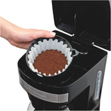 Programmable Drip Coffee Maker (46290C) - Stainless Steel & Black, 12 Cup