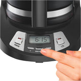 Programmable Drip Coffee Maker (46290C) - Stainless Steel & Black, 12 Cup