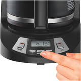 Programmable Drip Coffee Maker (46290C) - Stainless Steel & Black, 12 Cup