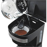 Programmable Drip Coffee Maker (46290C) - Stainless Steel & Black, 12 Cup