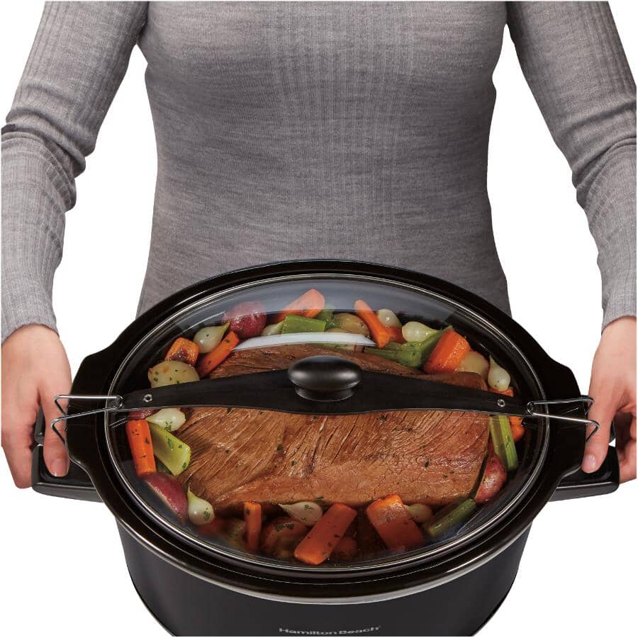Stay or Go Slow Cooker (33195) - Black, 10 Qt