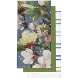 Magnolia Cotton Tea Towels - 18" x 26", 3 Pack