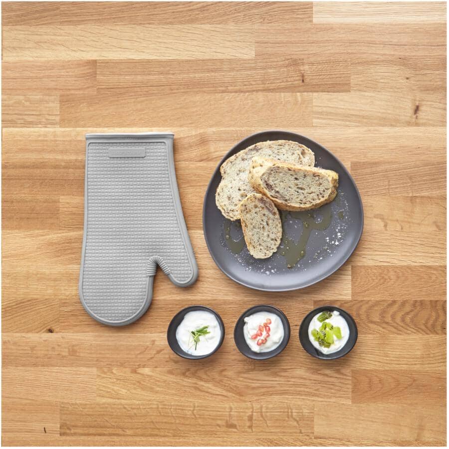 Silicone Oven Mitt - Grey