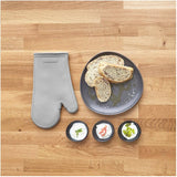 Silicone Oven Mitt - Grey