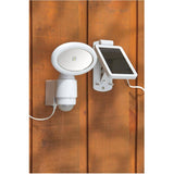 Solar Powered LED Motion Detector Security Light - White