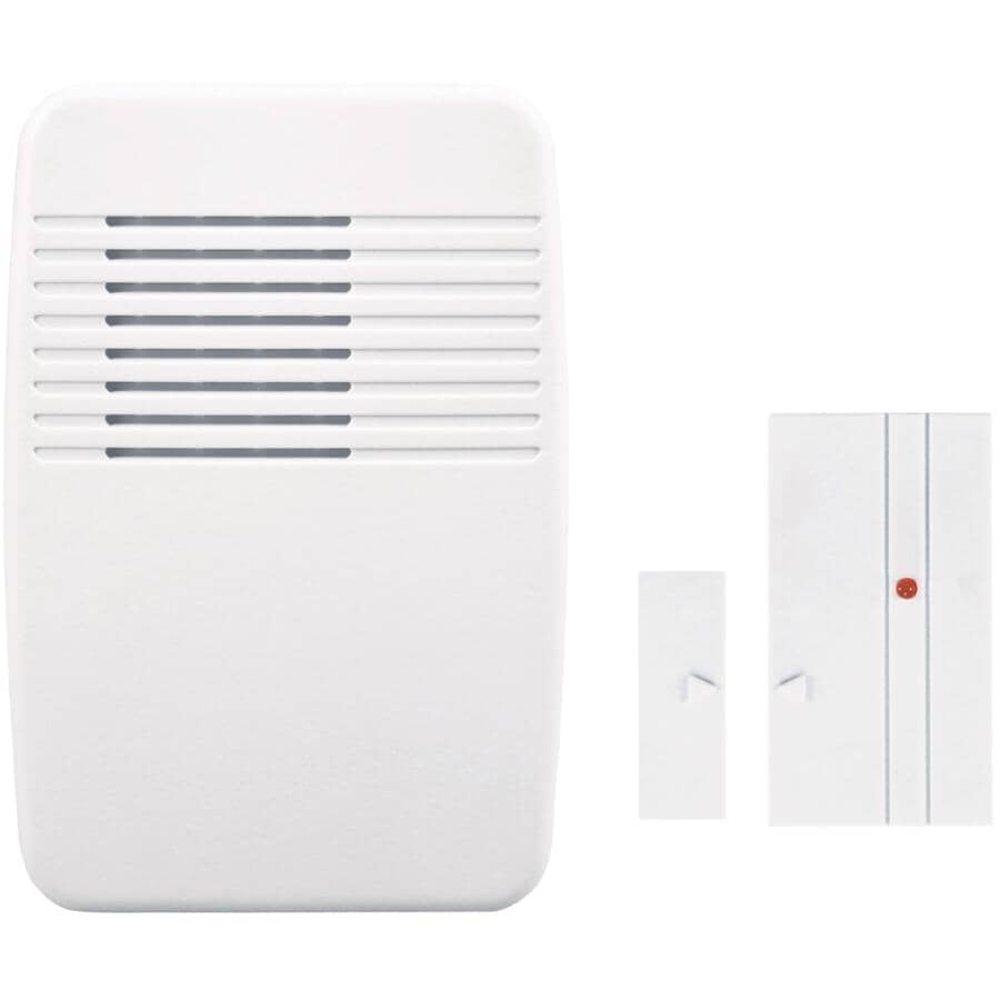 Wireless Door & Window Alert Chime Kit - White