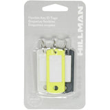 3 Pack Flexible ID Tag with Ring