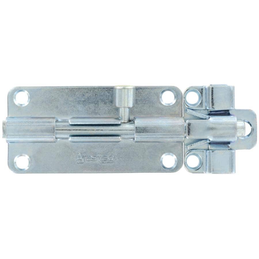 4" Ajustlock Barrel Bolt - Zinc