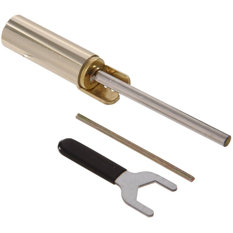 Satin Brass Hinge Pin Door Closer
