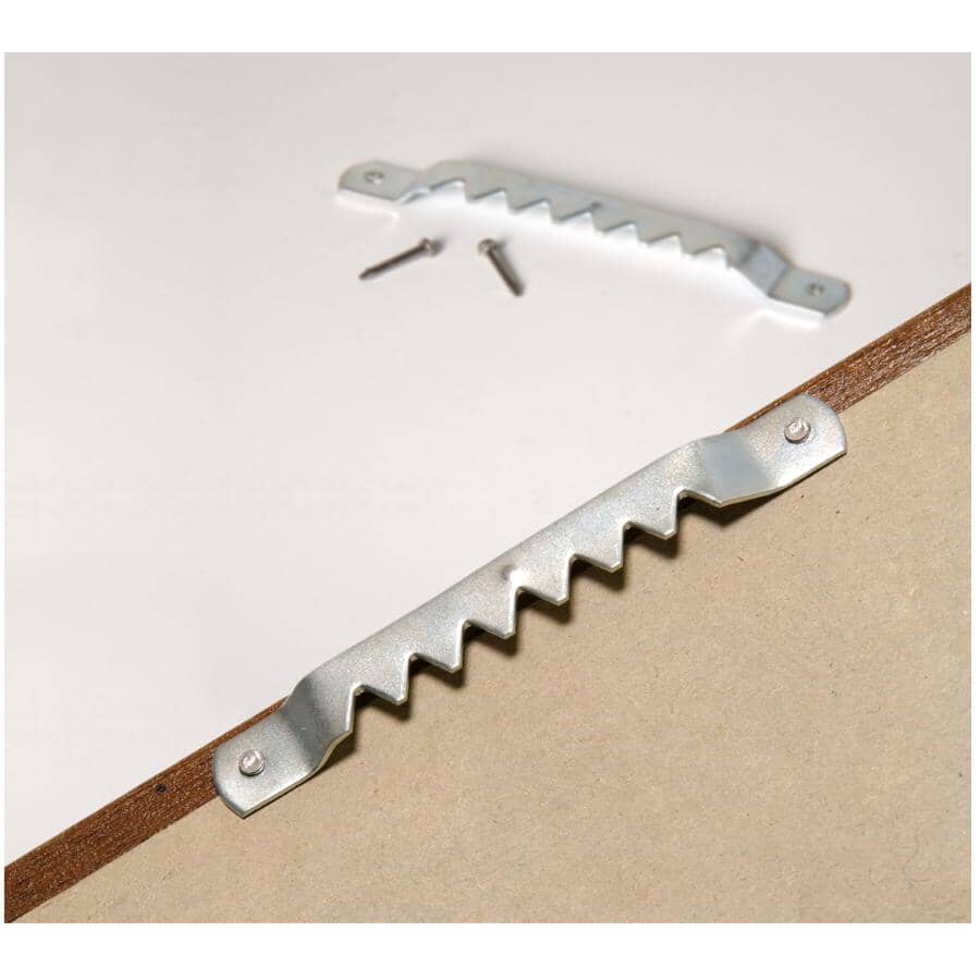 Self Leveling Saw Tooth Picture Hangers - 6 Pack