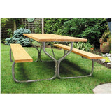2-3/8" Diameter Metal Picnic Table Frame