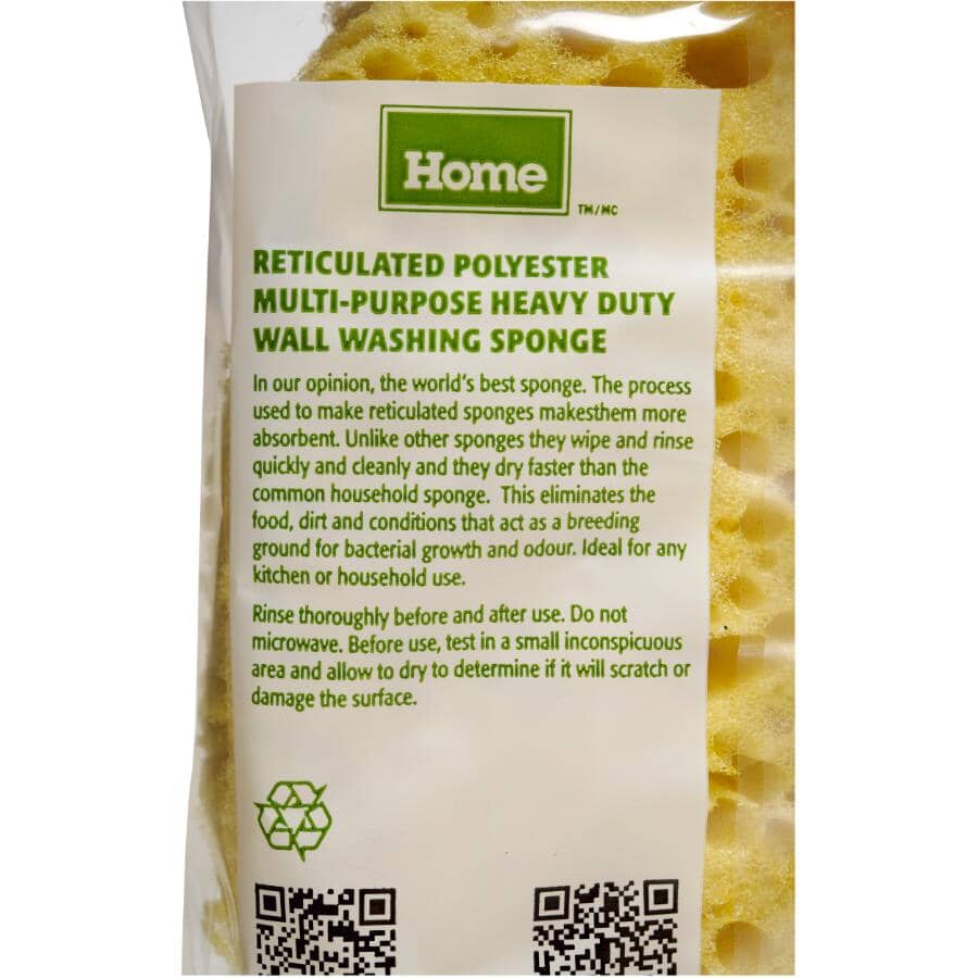 8" x 6" x 2" All Purpose Wall Washing Sponge