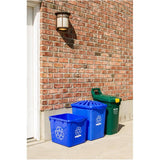 83L Blue Curbside Recycle Box