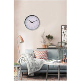 10" Round Wall Clock - White