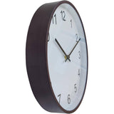 12" Round Wall Clock - White