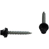 #10 x 1-1/2" Black Roofing Screws - QC262, 500 Pack
