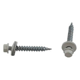 #10 x 1-1/2" White Roofing Screws - QC317, 100 Pack