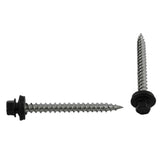 #10 x 2" Black Roofing Screws - QC262, 100 Pack