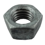 1/2"-13 #2 Galvanized Coarse Hex Nut