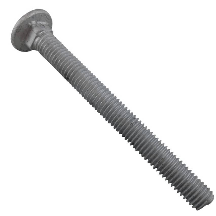 1/2" x 5" Galvanized Coarse Carriage Bolt