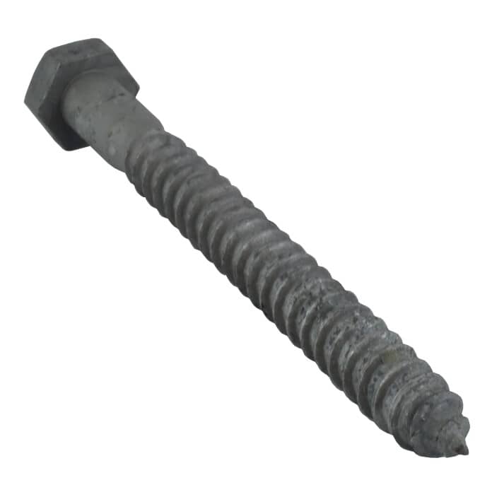 1/2" x 5" Galvanized Hex Lag Screw