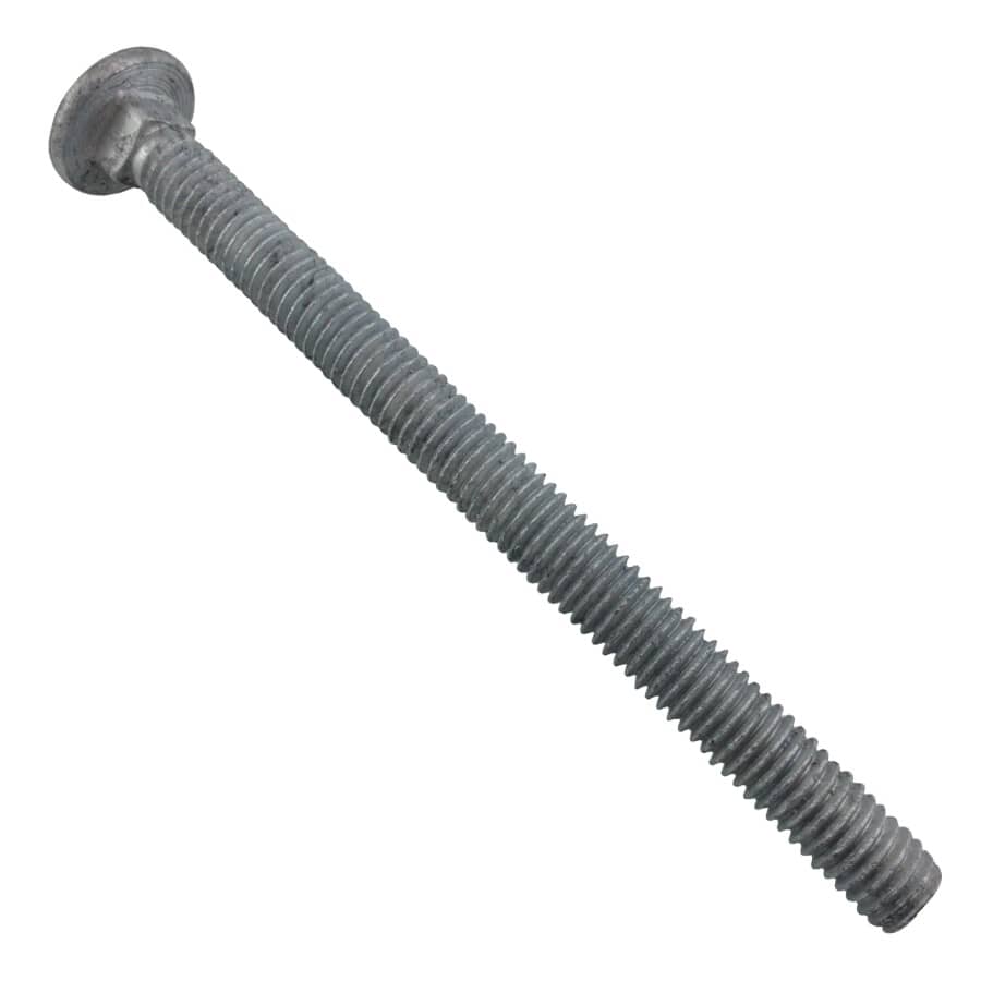 3/8" x 5" Galvanized Coarse Carriage Bolt