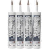 25 Year All Purpose Acrylic Caulking - Sandalwood, 300 ml, 4 Pack