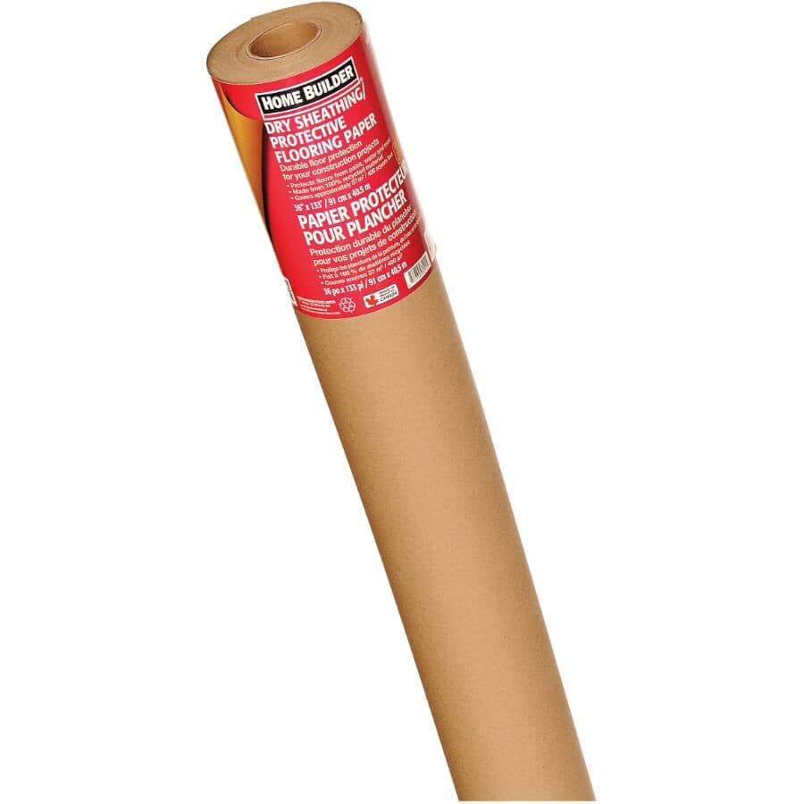 Dry Sheathing / Protective Flooring Paper - 36" x 133'