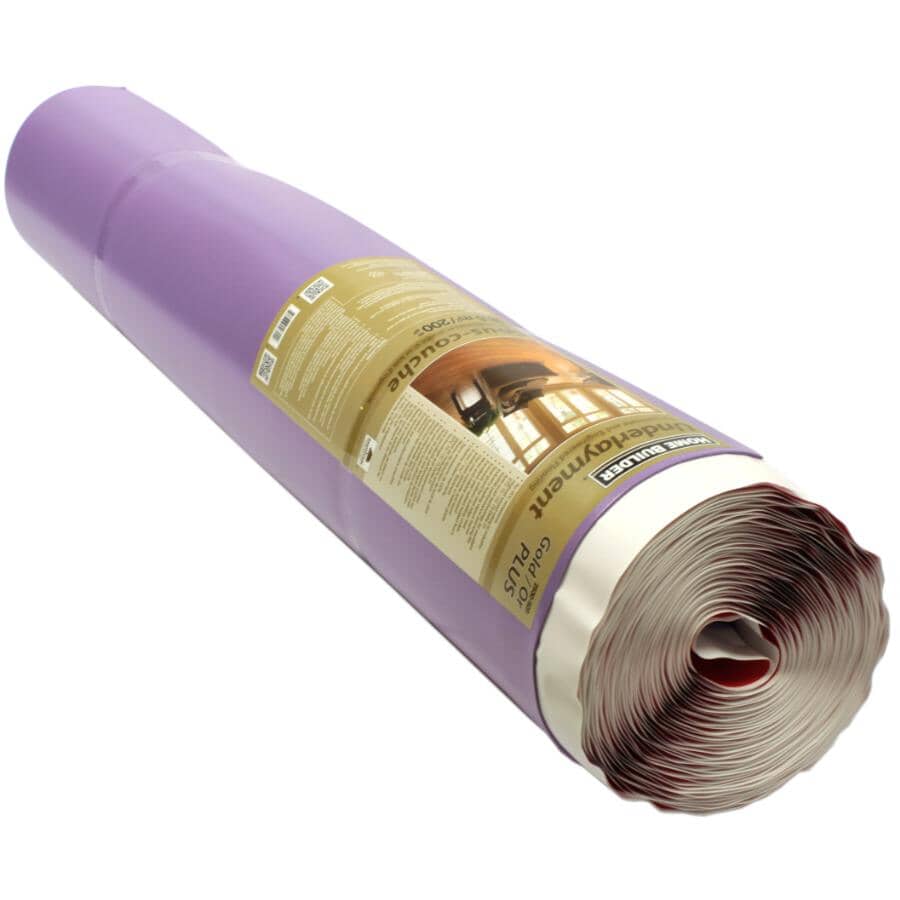 Gold Plus Laminate Flooring Underlay - 200 sq. ft.