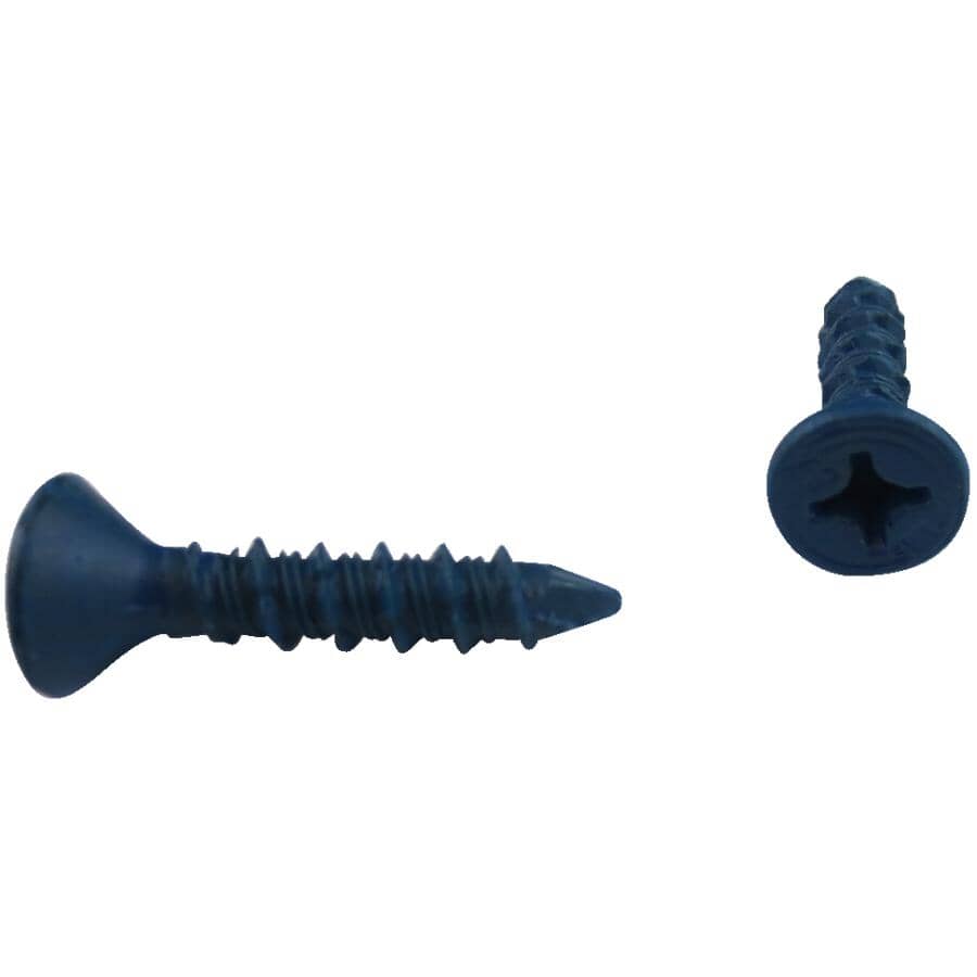 1/4" x 1-1/4" Star Concrete Screws - 25 Pack