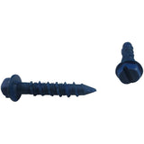25 Pack 1/4" x 1-1/4" Hex Head Concrete Screws