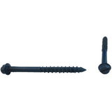 25 Pack 1/4" x 2-3/4" Hex Head Concrete Screws