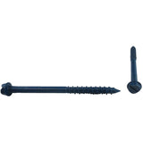 25 Pack 1/4" x 3-1/4" Hex Head Concrete Screws