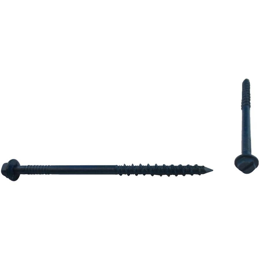 25 Pack 3/16" x 3-1/4" Hex Head Concrete Screws