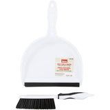 Dust Pan & Brush Set - White