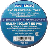 PVC Electrical Tape - Blue, 7 mil x 3/4" x 60'