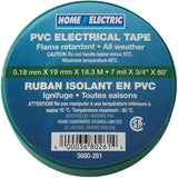 PVC Electrical Tape - Green, 7 mil x 3/4" x 60'