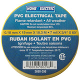PVC Electrical Tape - Yellow, 7 mil x 3/4" x 60'