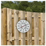12" Black/White Dial Thermometer