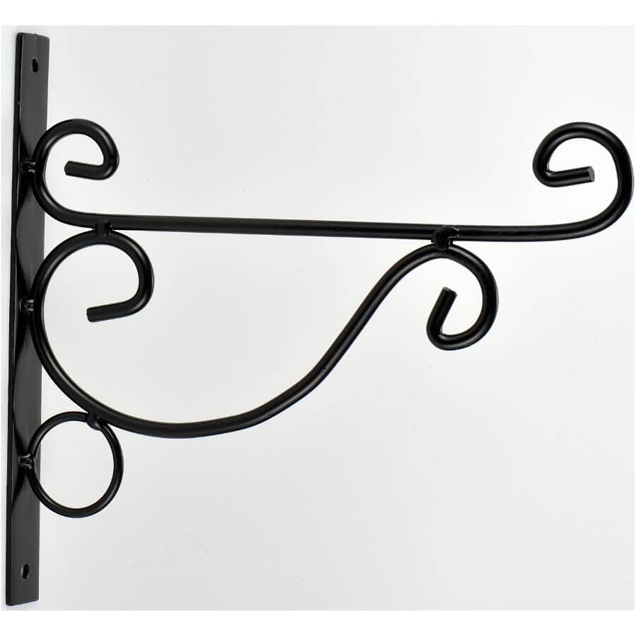 12" Planter Bracket with Scroll Design