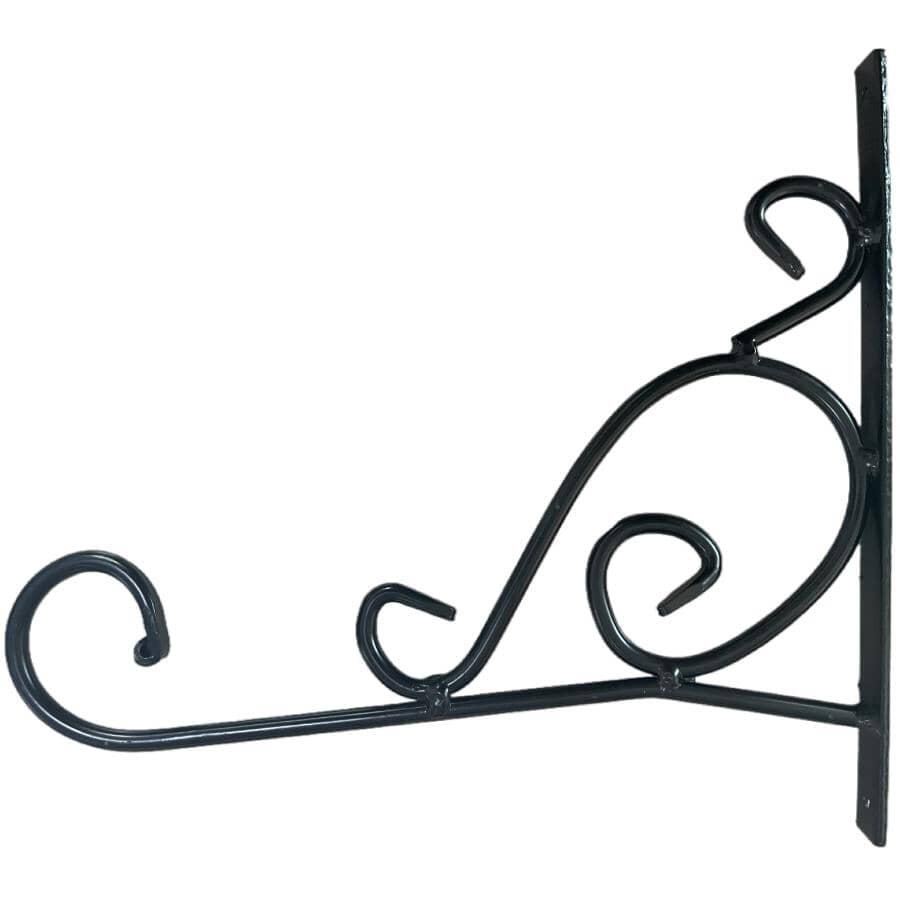 12" Planter Bracket with Scroll Design