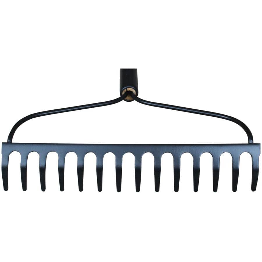 14 Tines Bow Rake with 56" Handle