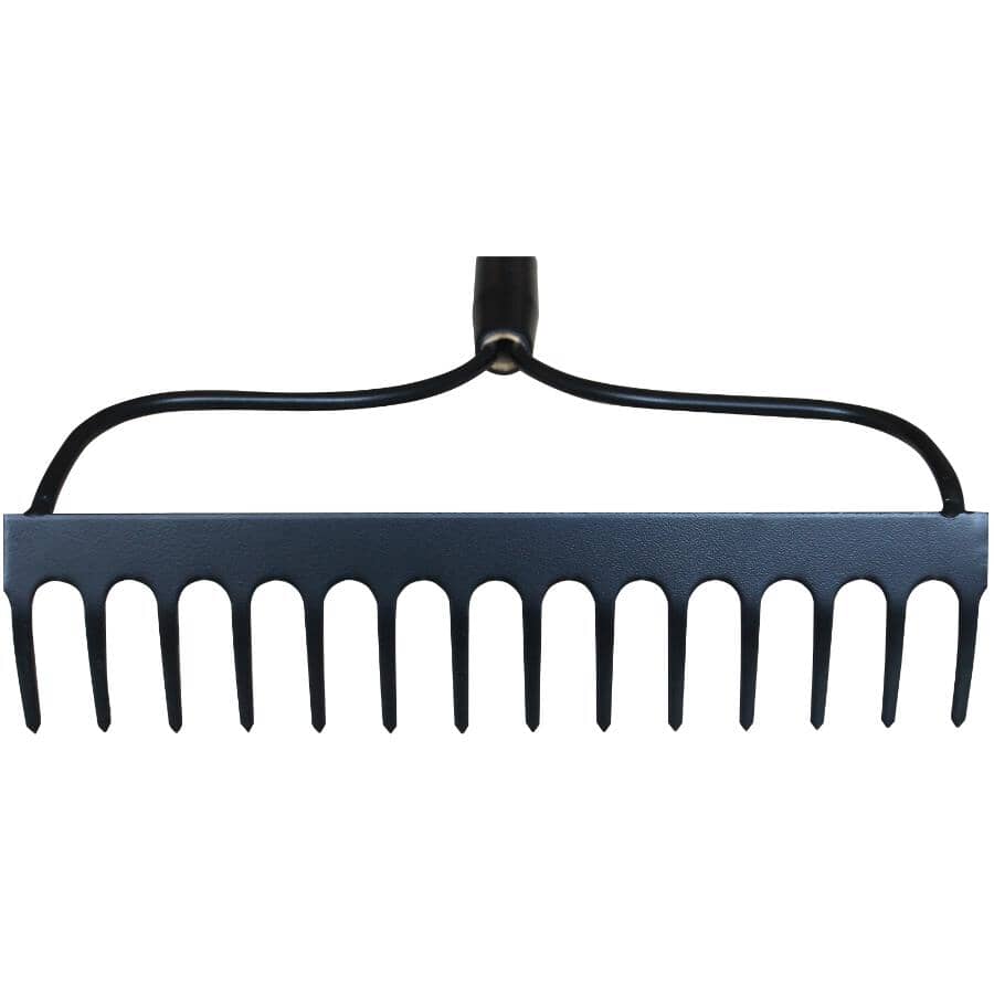 14 Tines Levelling Bow Rake with 57" Handle