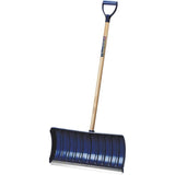 24" Poly Blade with Metal Edge Snow Pusher