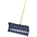 24" Poly Blade with Metal Edge Snow Pusher