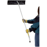 26" Blade 16' Handle Poly Roof Rake