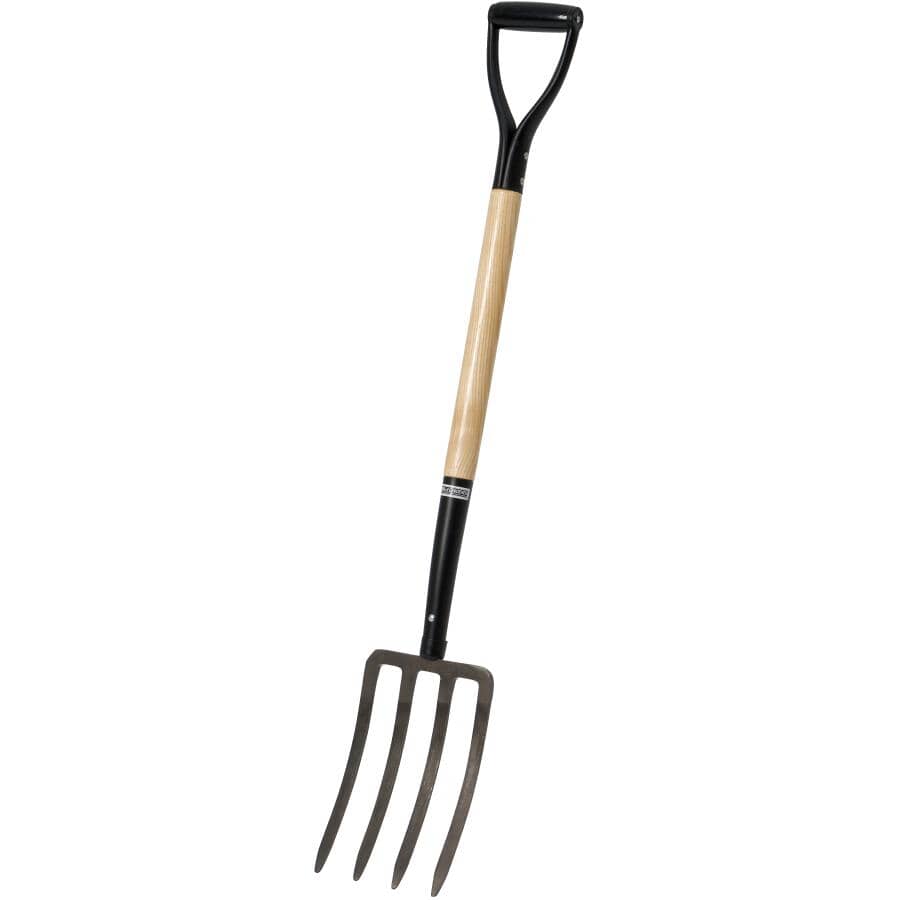30" D-Handle Spading Garden Fork