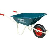 4 Cu. Ft Poly Tray Wheelbarrow